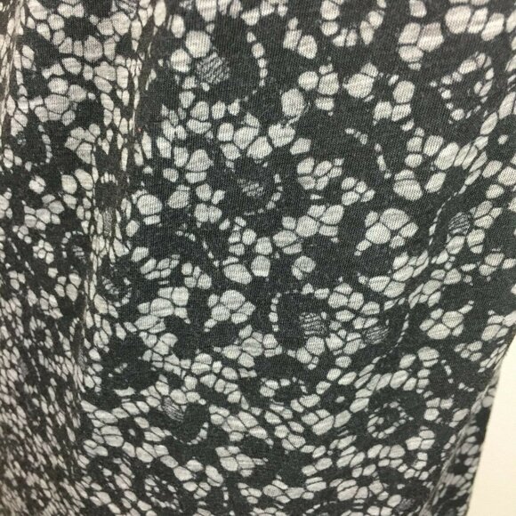 Theory Tank Top Womens L Floral Cowl Drape Neck Casual Workwear Office - Picture 9 of 12